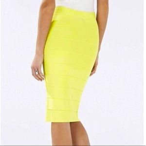 BCBGMAXAZRIA bandage skirt